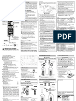 KEW2200R: Instruction Manual