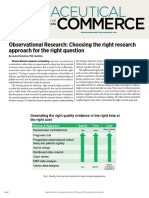 Observational Research Choosing The Right Research Approach For The Right Question by Louise Parmenter, PHD, Quintiles