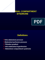 Managing Abdominal Compartment Syndrome