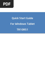 TR10RS1 User Manual Windows