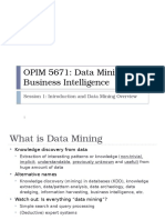 Data Mining Overview