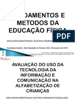 Alfabetização X TIC X Jogos - Fundamentos e Métodos Da Educação Física