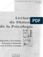 Lecturas de Historia de La Psicología