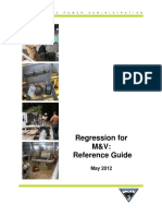 Regression Guide for Energy Savings