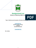 Performance Evaluation of Eastern Bank Limited