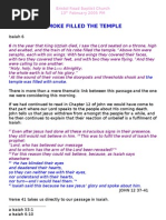 Download Smoke filled the temple   Isaiah sees the glory of God by David A Green BD SN33866084 doc pdf