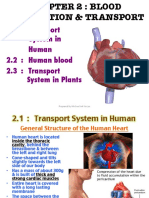 2.1: Transport System in Human 2.2: Human Blood 2.3: Transport System in Plants