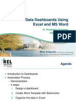 Pde Data Summit Data Dashboards Using Excel and Ms Word 508ccompressed 1 PDF