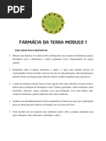 Farmácia Da Terra Modulo 1- Defumaçao