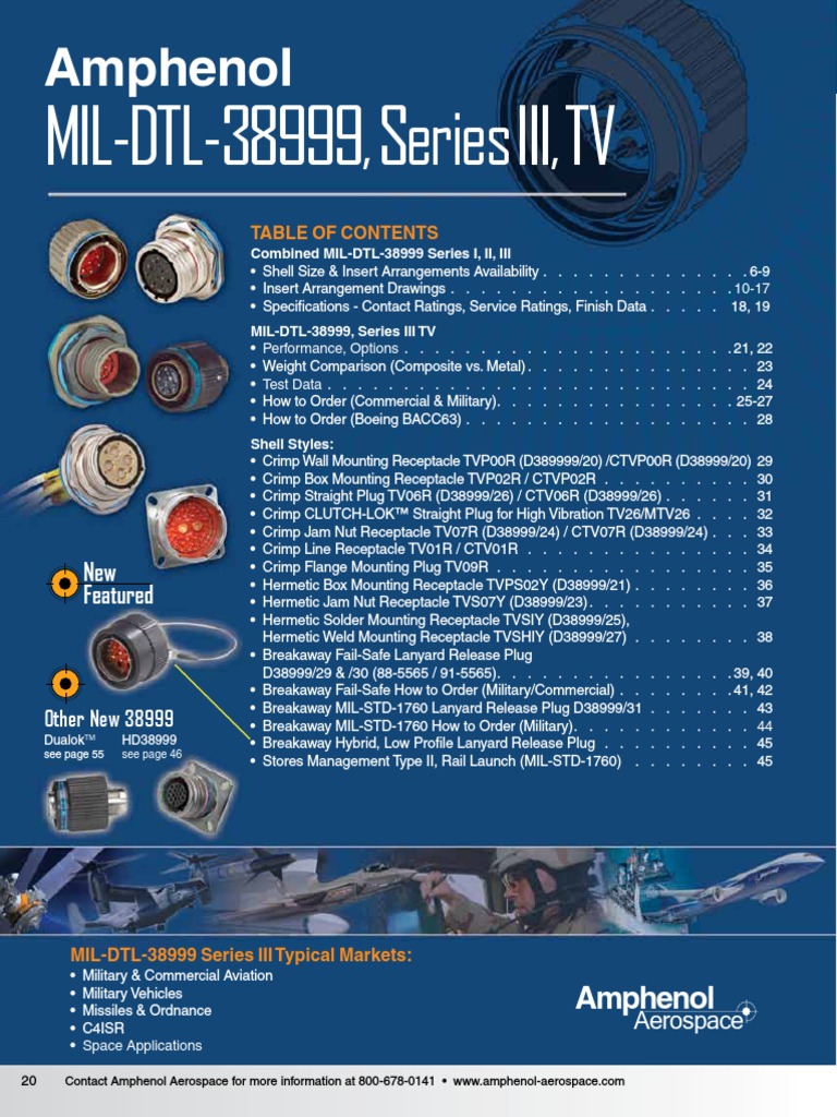 M39029/56-348 - Amphenol Aerospace - Circular Connector Contact,  MIL-DTL-38999 Series III, Socket