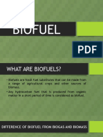 Biofuels