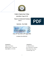 Industrial Training Report For Btech Information Technology On JAVA