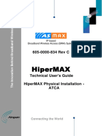 605-0000-834 HiperMAX Physical Installation - ATCA Rev C