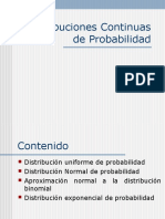 Distibucion continua de probabilidades