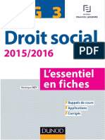 Véronique Roy DCG 3 - Droit Social 2015-2016 - Lessentiel en Fiches Express DCG
