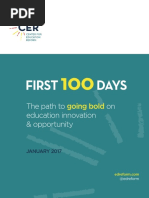 Download The First 100 Days The Path to Going Bold on Education Innovation and Opportunity by The Center for Education Reform SN338677035 doc pdf