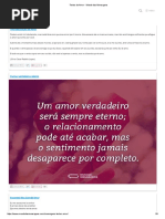 Textos de Amor - Mundo Das Mensagens