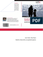 Desafío para el desarrollo con equidad de género