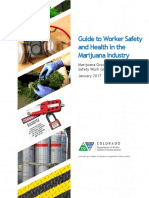 Guide To Worker Safety and Health in The Marijuana Industry