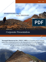 Corporate Presentation: January 2017