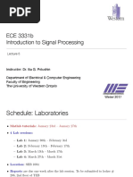 Digital Signal Processing Lecture+5,+January+20th