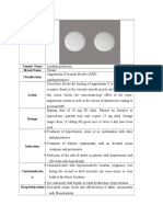 Losartan Potassium (Anti-Hypertensive, Angiotensin II Receptor Blocker)