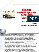 3 Desain Pembelajaran Ala Dick and Carrey