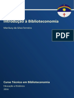 Introdução À Biblioteconomia - Perfil - 2016.2 PDF