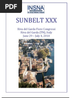 Download SUNBELT XXX Keynotes Speakers and Organizers 2010 by Institute for Open Economic Networks I-Open SN33869473 doc pdf