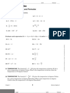 41 Graphing Quadratics In Vertex Form Notes Ef 1