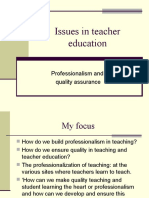 318979519 Issues in Teacher Education