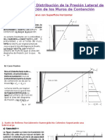 Diagramas para La Distribución de La Presión Lateral