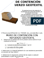 Diapos de Muros de Contencion Con Refuerzo