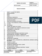 Manual de La Calidad Banco de Comercio Exterior de Colombia 2014 PDF