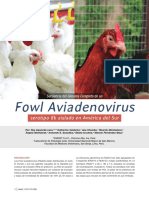 Secuencia del Genoma Completo de un Fowl Aviadenovirus serotipo 8b aislado en América del Sur