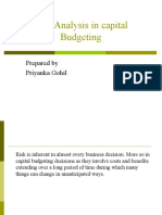 Risk Analysis in Capital Budgeting