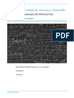 Aprendizaje Basado en Proyectos