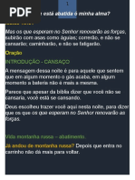 Porque Está Abatida ó Minha Alma