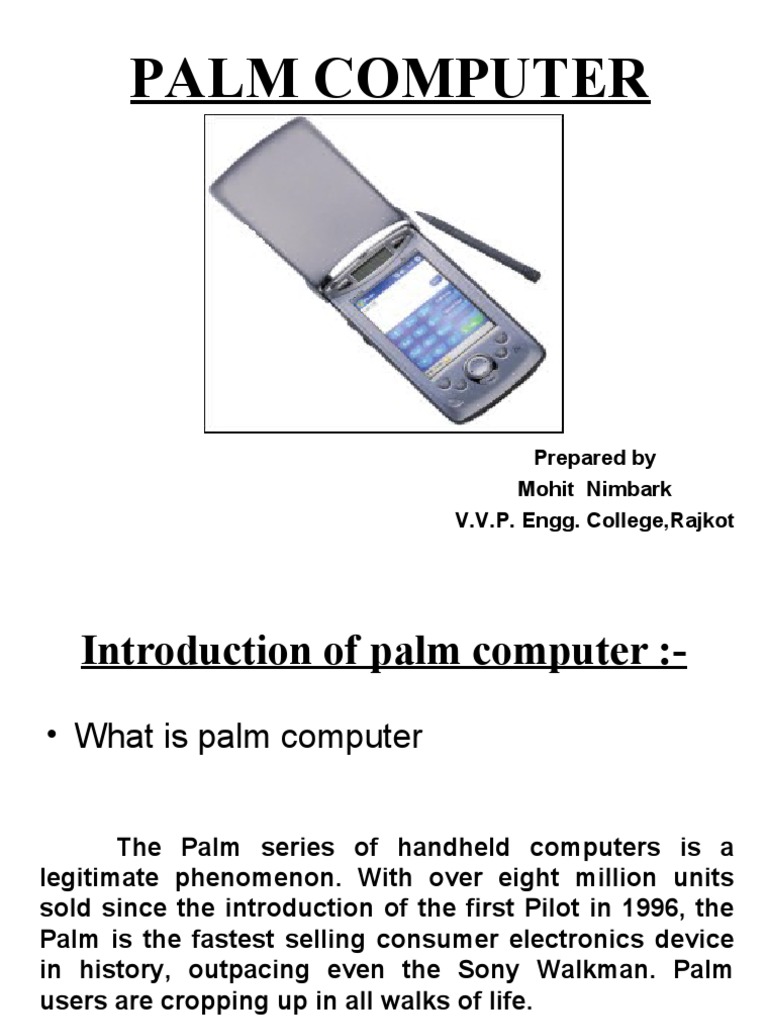 Overview of Palm Computers History | PDF | Transport Layer Security ...
