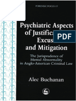 Alec Buchanan-Psychiatric Aspects of Justification, Excuse and Mitigation in Anglo-American Criminal Law (Forensic Focus, 17)(2000)
