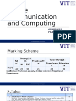 Mobile Communication and Computing