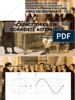 Aula 9 - Capacitores Em Corrente Alternada