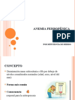 ANEMIA FERROPÉNICA