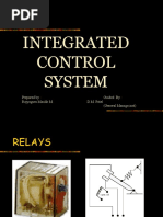 Integrated Control System: Prepared By: Guided By: Rajyaguru Maulik M. D.M. Patel (General Manage, Inst)