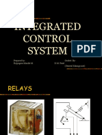 Integrated Control System: Prepared By: Guided By: Rajyaguru Maulik M. D.M. Patel (General Manage, Inst)