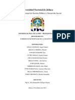 Informe de Prácticas I - Octavo Semestre