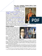 Biografia de Simon Bolivar