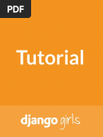 DjangoGirls Tutorial - Español