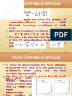 Finite Difference Methods