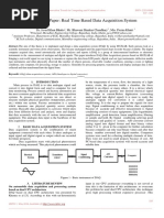 Review Paper: Real Time Based Data Acquisition System